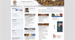 Desktop Screenshot of consregsardegna.it
